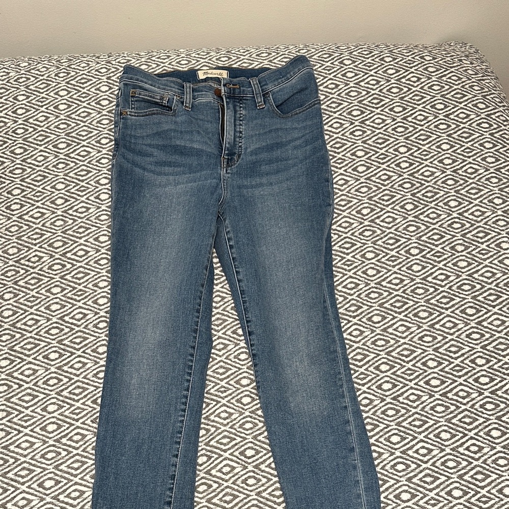 Women’s Madewell Classic Blue Denim Skinny Jeans